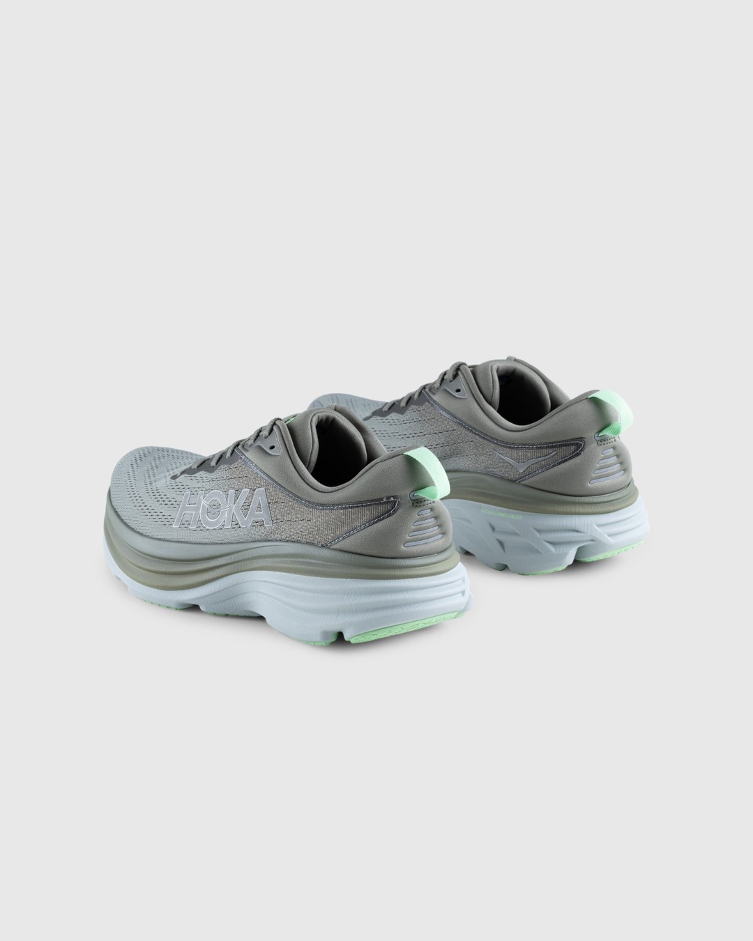 HOKA – Bondi 8 Olive Haze - Sneakers - Green - Image 4