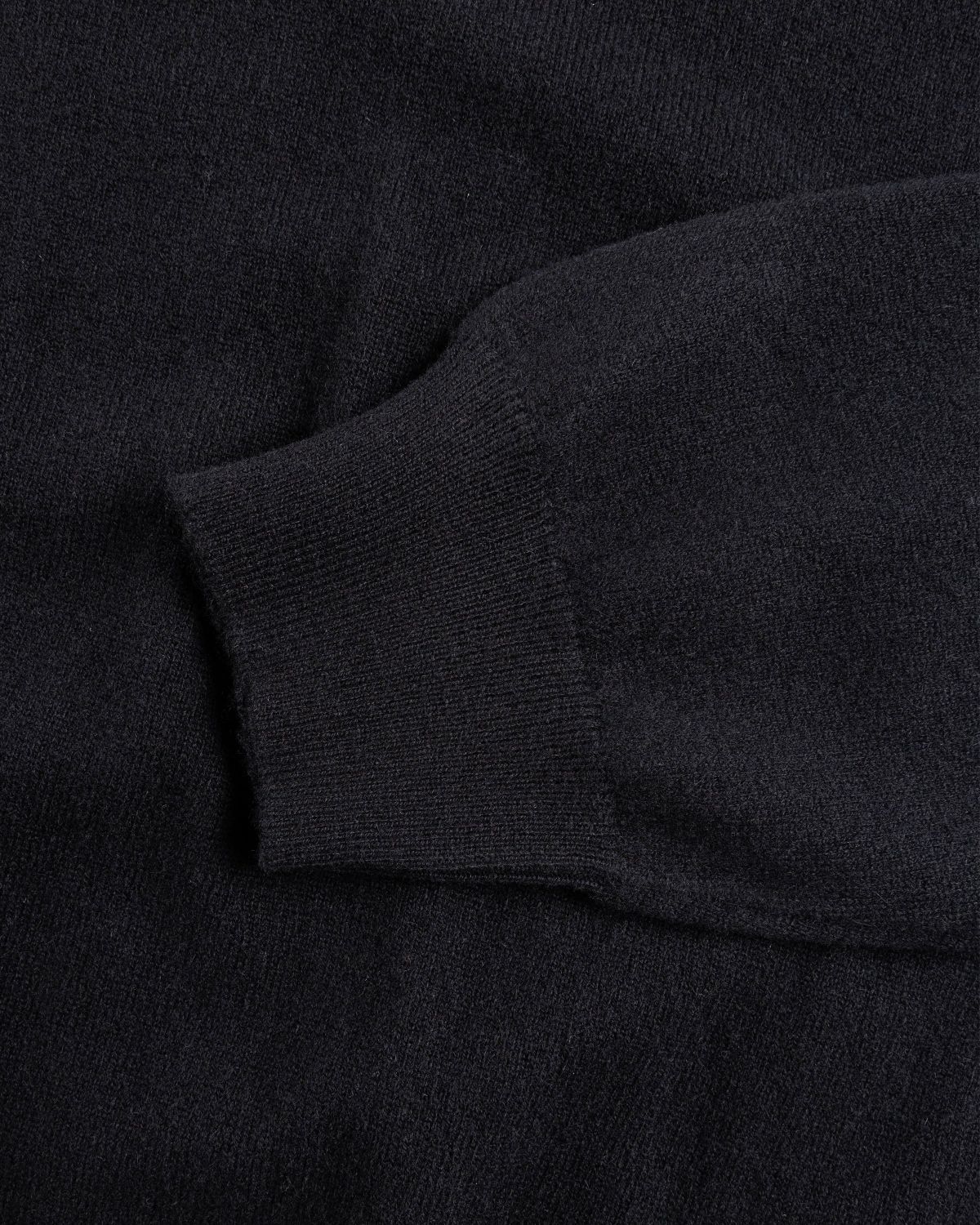 Highsnobiety HS05 – Cashmere Crew Sweater Black - Knitwear - Black - Image 7