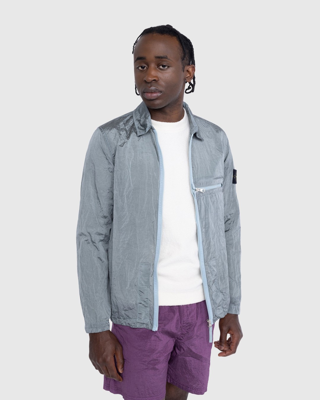 Stone island stone best sale overshirt