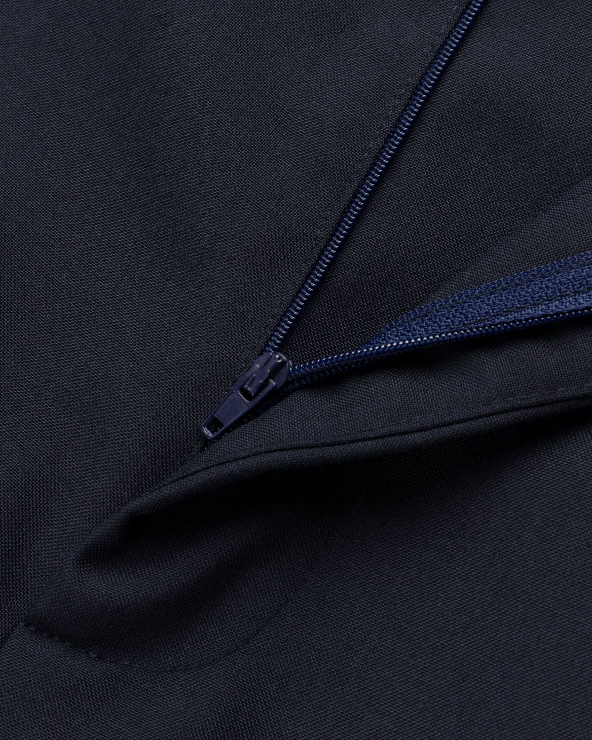 Winnie New York – Pleated Wool Trousers Navy - Pants - Blue - Image 6