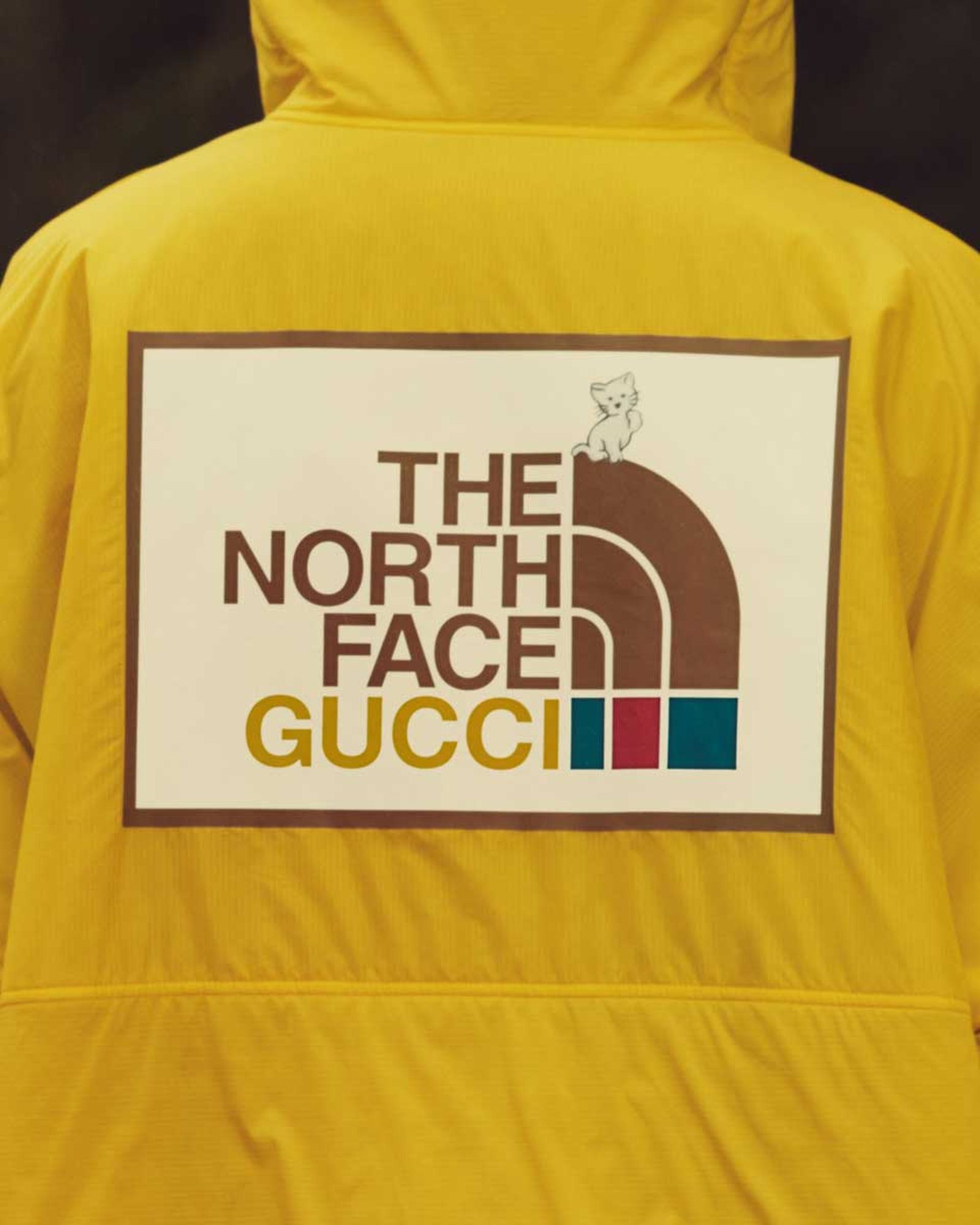 gucci the north face tnf fw21 second collection collaboration campaign drop release date info price buy nuptse release date lookbook jacket coat hat shoes list