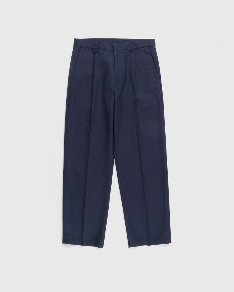 Highsnobiety – Heavy Wool Dress Pants Navy