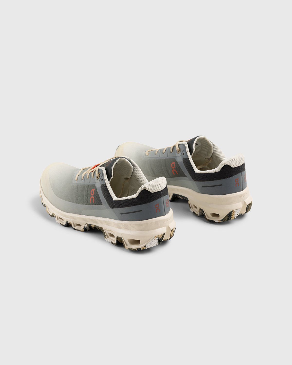 Loewe x On – Men's Cloudventure Gradient Khaki - Low Top Sneakers - Grey - Image 4