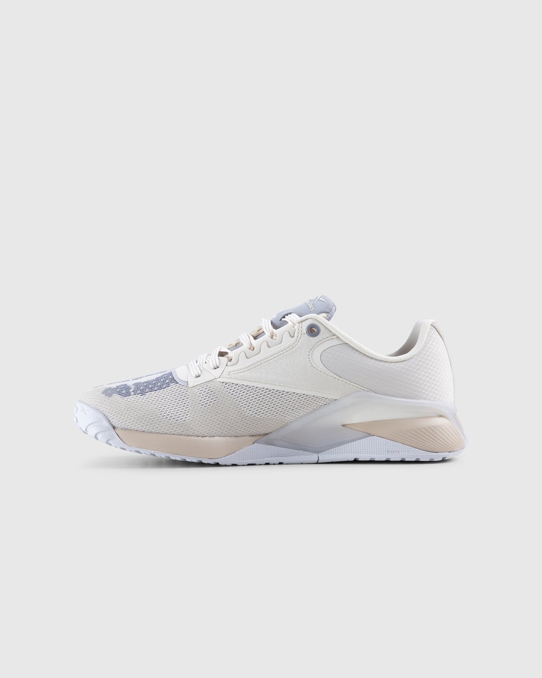 Reebok x Pleasures – Nano 6000 Sandtrap/Pebble/Tin Grey - Sneakers - Beige - Image 2