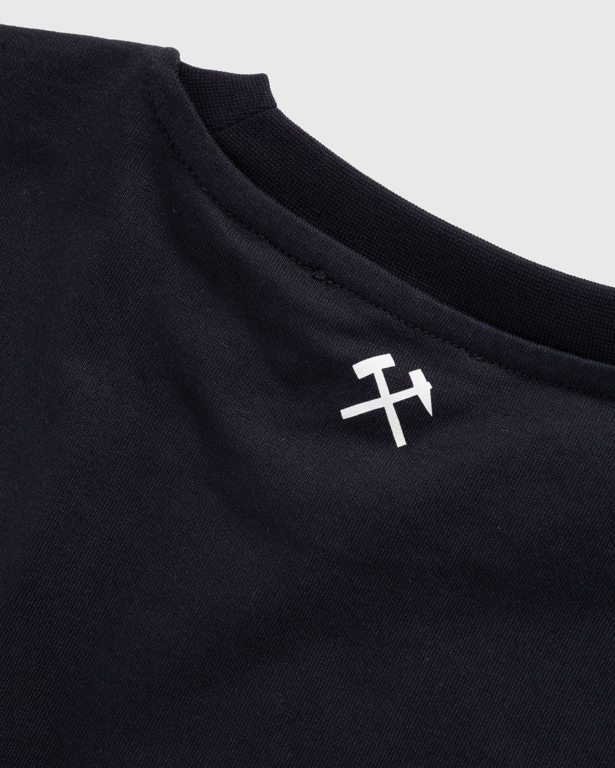 GmbH – Birk T-Shirt With Logo Print Black - Tops - Black - Image 6