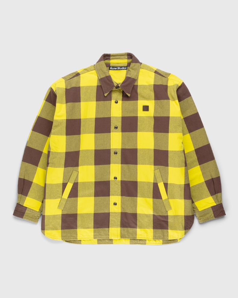 Check Padded Overshirt