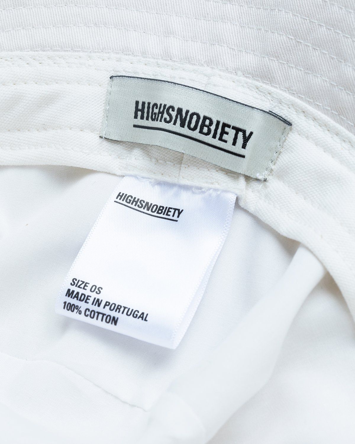 Highsnobiety – Bucket Hat White - Hats - White - Image 5