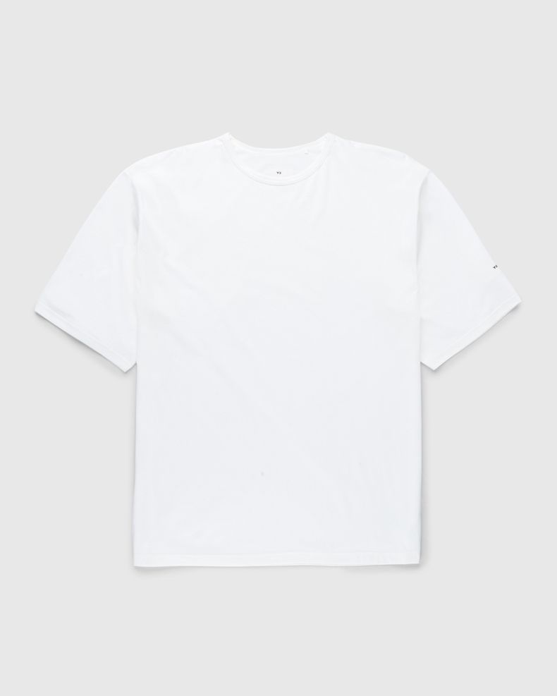 Y-3 – Boxy Cotton T-Shirt Off White