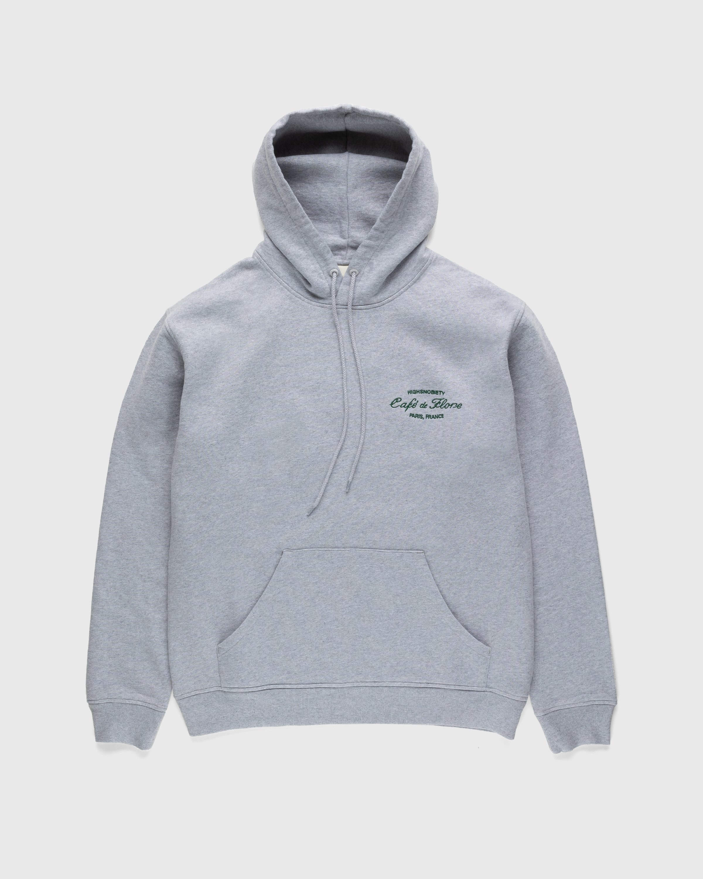 Café de Flore x Highsnobiety – Not In Paris 4 Hoodie Heather Grey - Sweats - Grey - Image 2