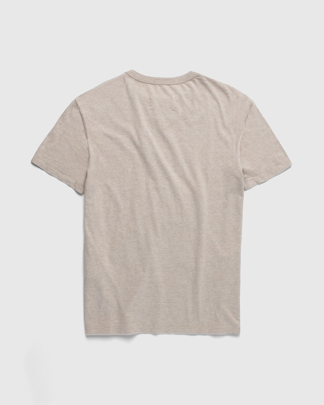 Maison Margiela – Logo T-Shirt Beige - Tops - Beige - Image 2