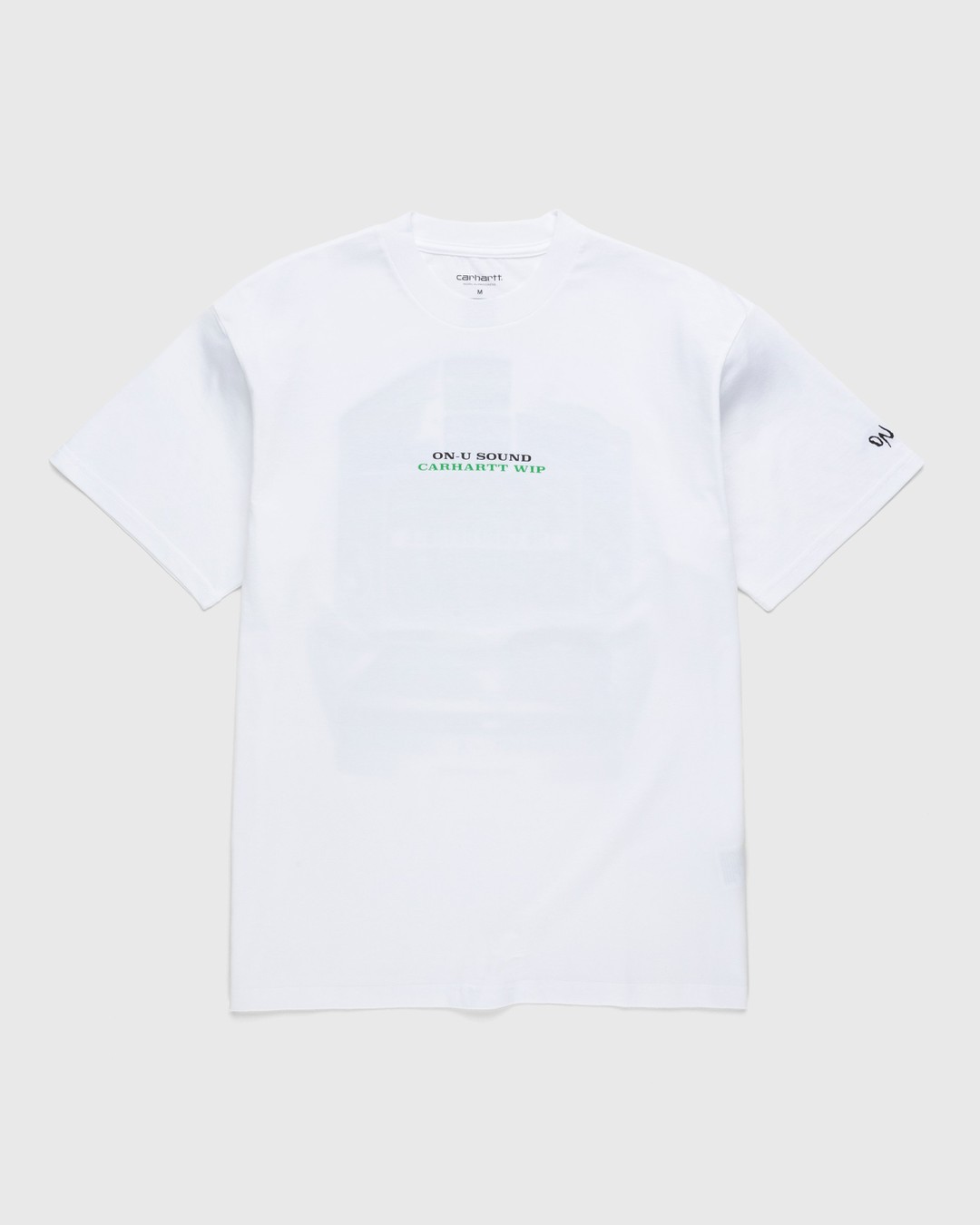 Carhartt WIP – On-U Sound T-Shirt White - Tops - White - Image 1