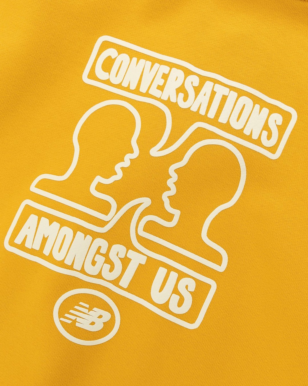 New Balance – Conversations Amongst Us Hoodie Aspen Yellow - Sweats - Yellow - Image 6