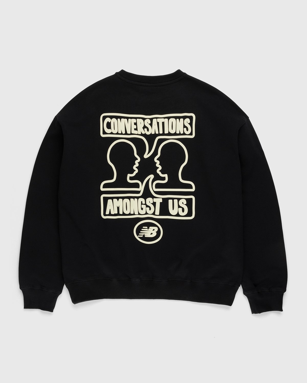 New Balance – Conversations Amongst Us Crew Black - Sweats - Black - Image 1