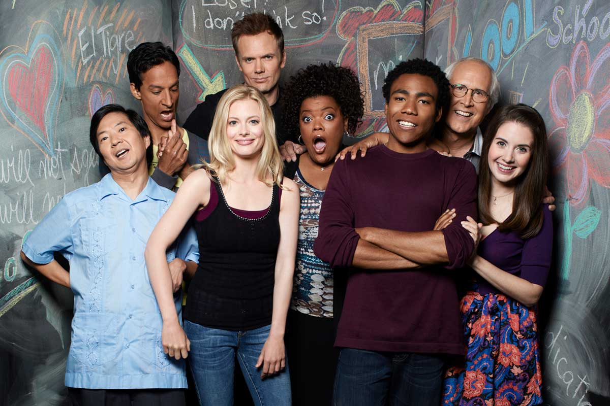 'Community' show with Donald Glover