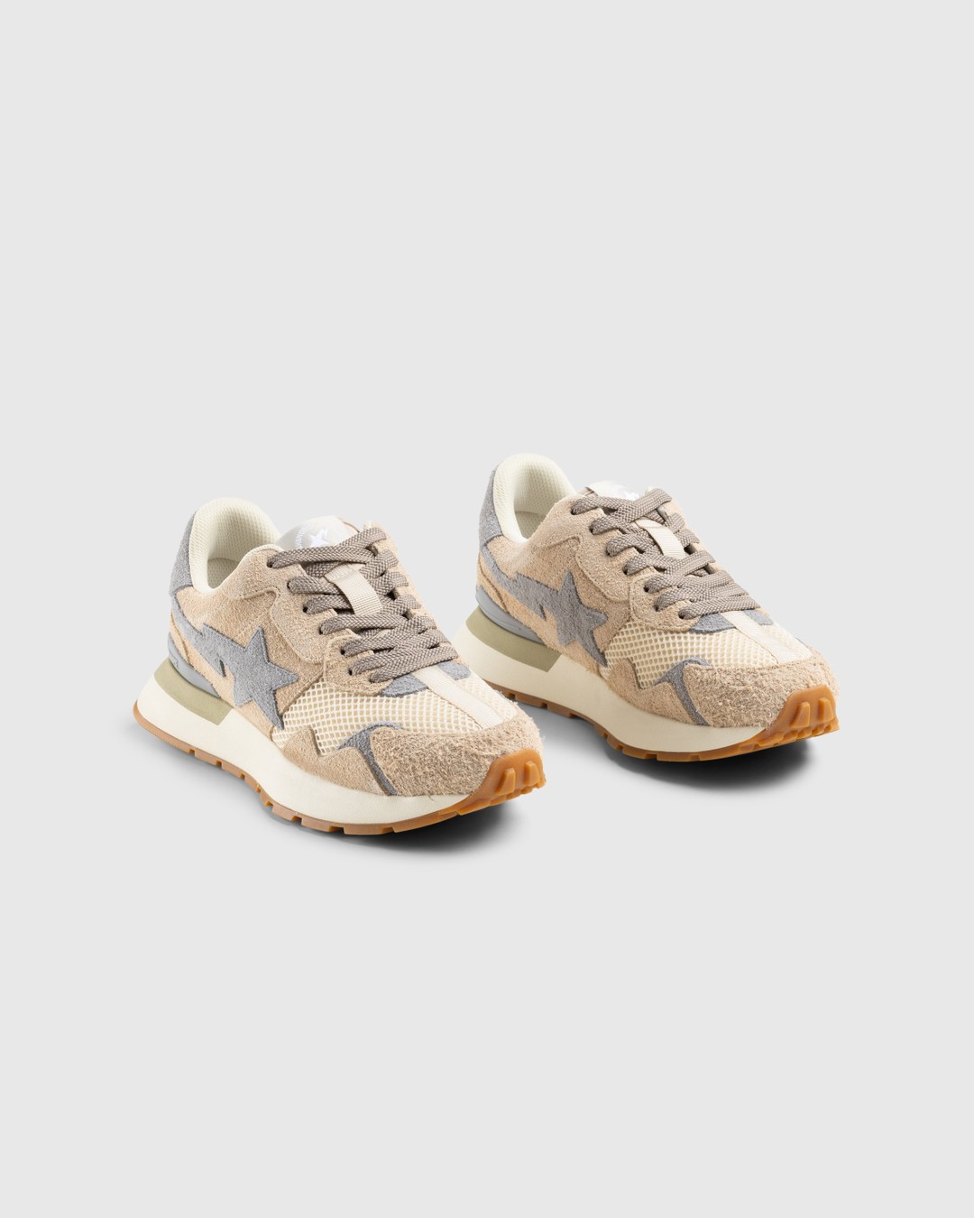 BAPE x Highsnobiety – ROAD STA Express Beige/Charcoal - Sneakers - BEIGE - Image 3