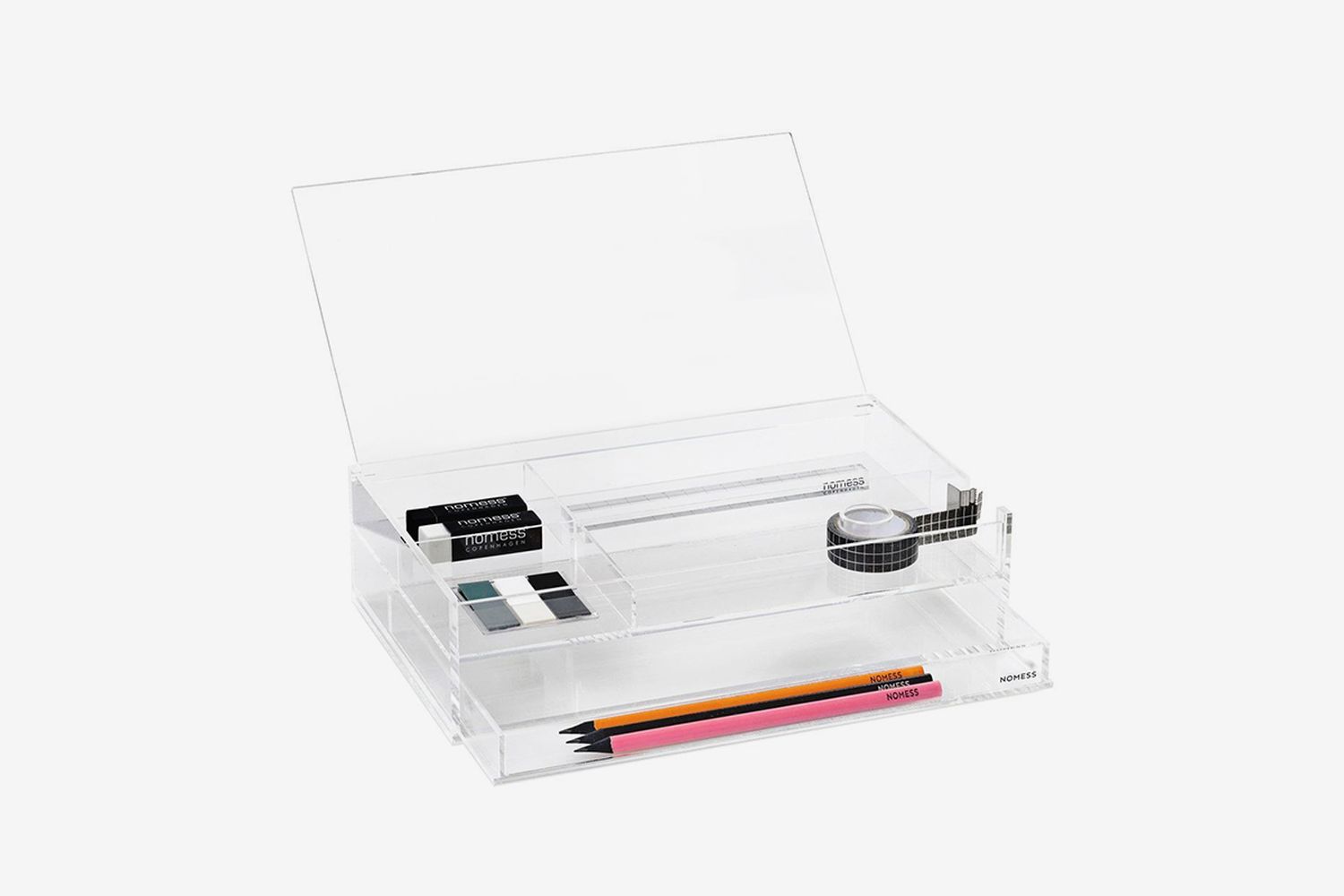 Clear Office Box With Drawer