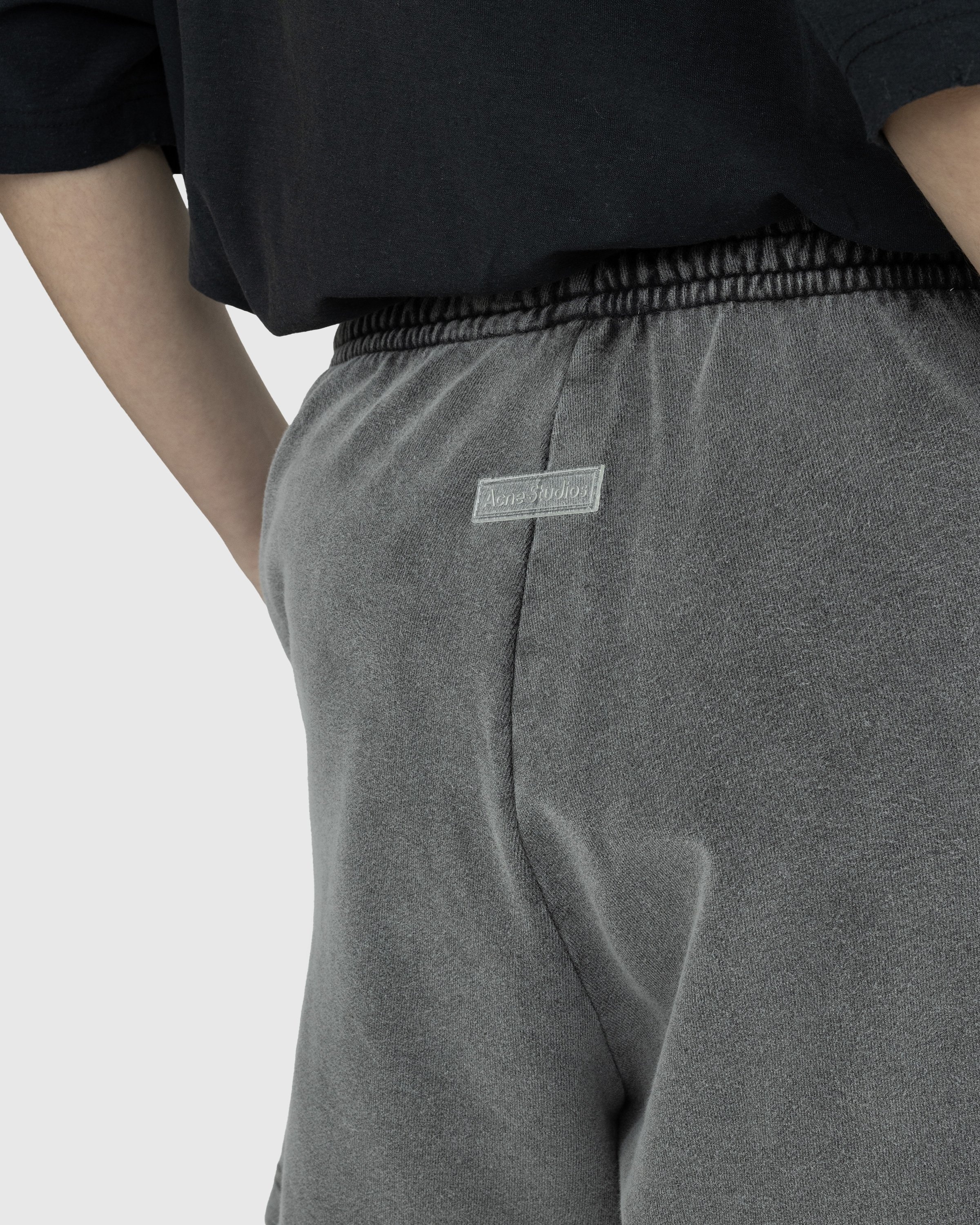 Acne Studios – Cotton Shorts Faded Black | Highsnobiety Shop