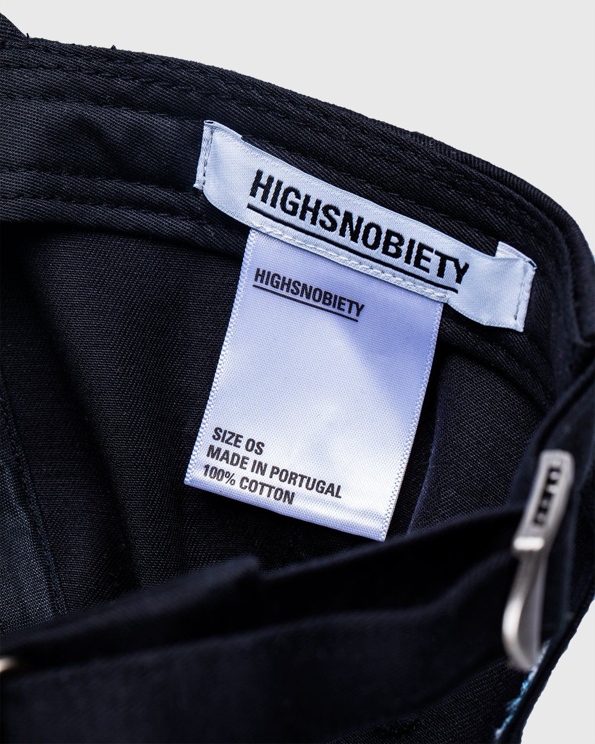 Highsnobiety – Not In Paris 3 x Galerie Perrotin Cap Black - Hats - Black - Image 4