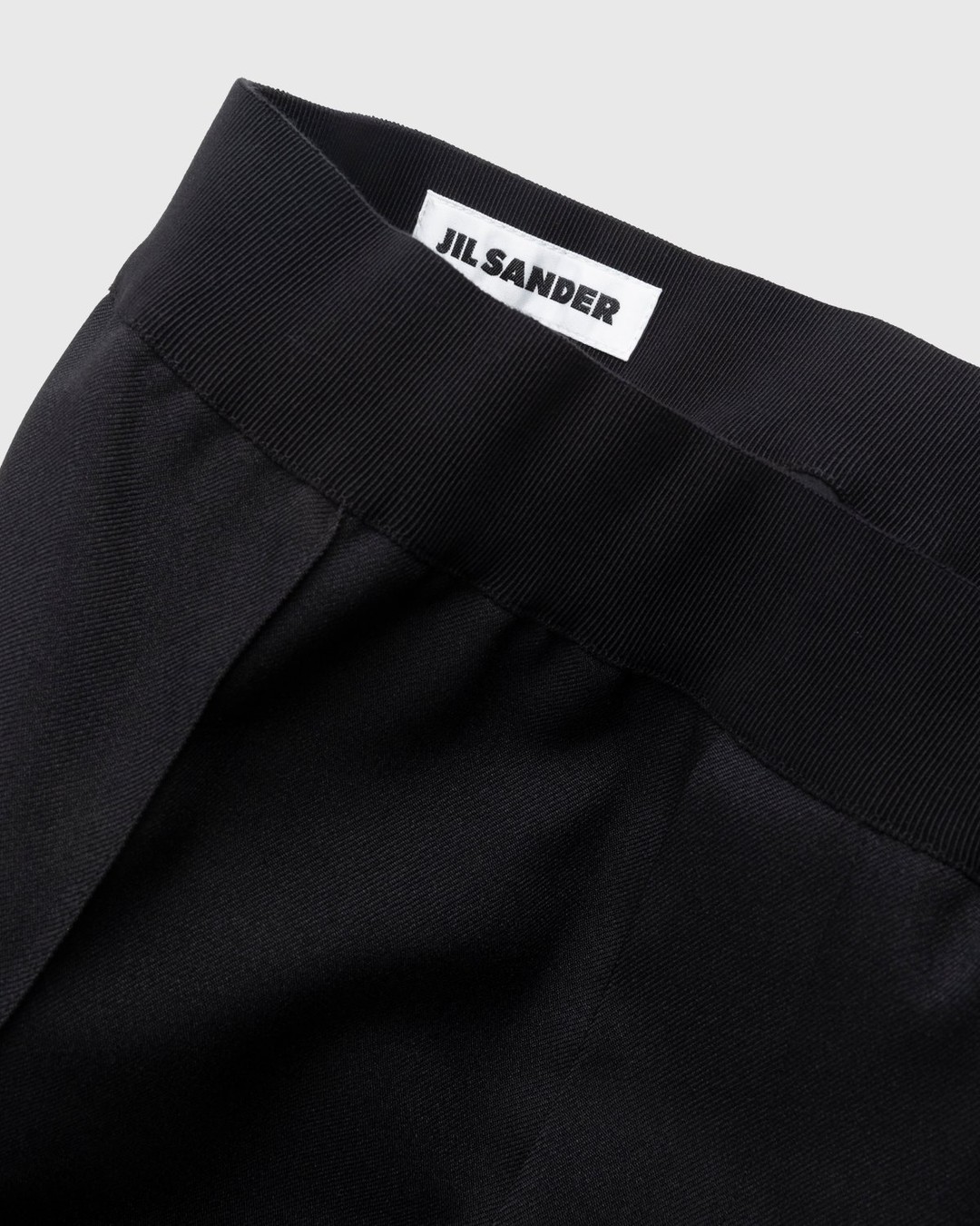 Jil Sander – Polyester Trousers Black - Trousers - Black - Image 3