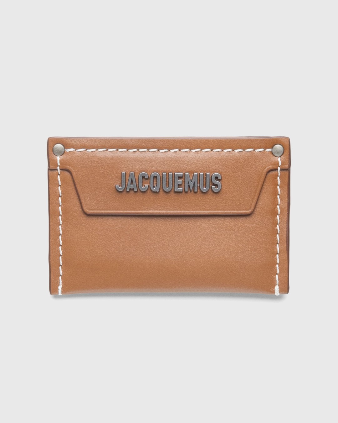 JACQUEMUS – Le Porte Carte Meunier Light Brown - Bags - BROWN - Image 1