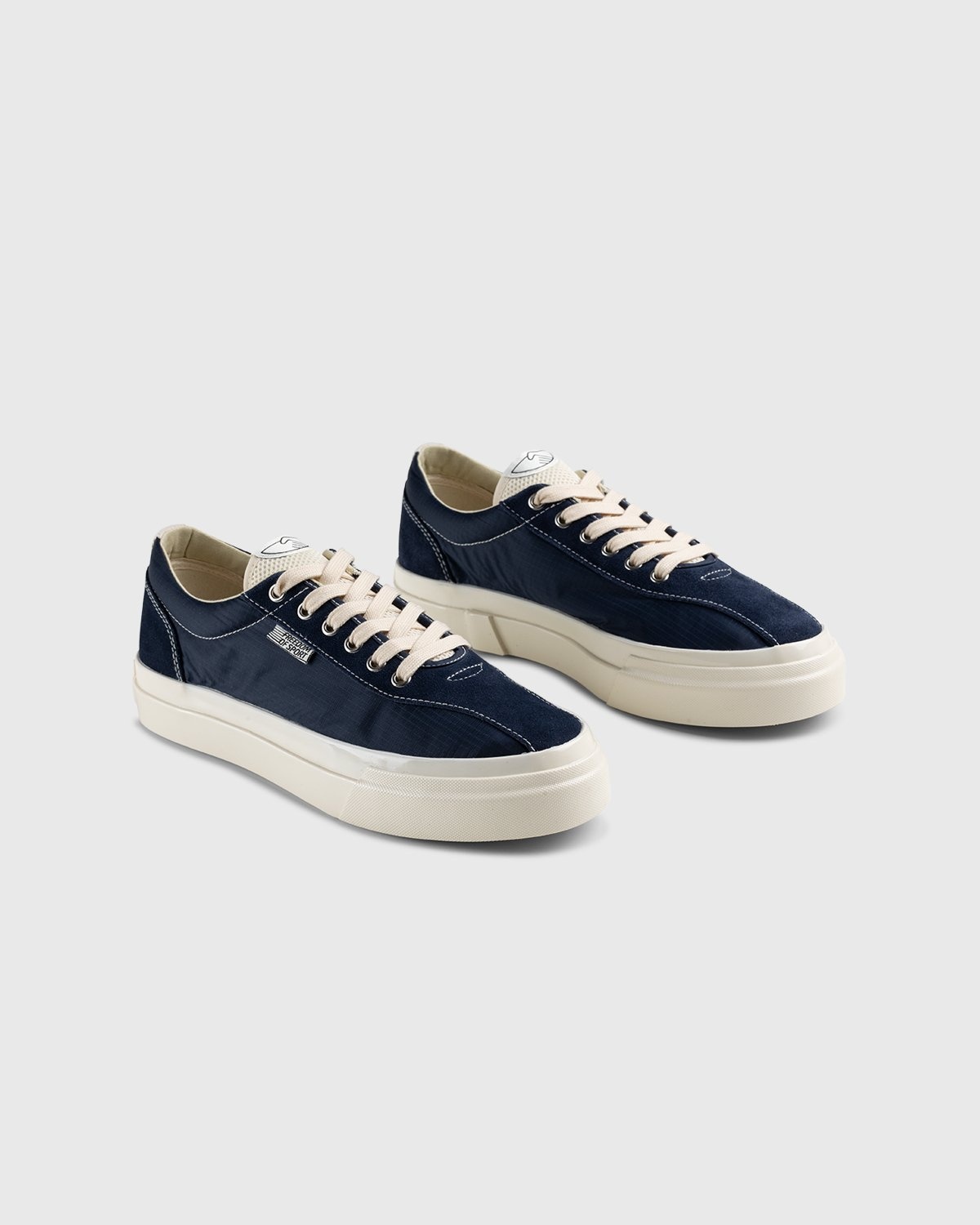 Stepney Workers Club – Dellow Track Ripstop Navy - Sneakers - Blue - Image 3