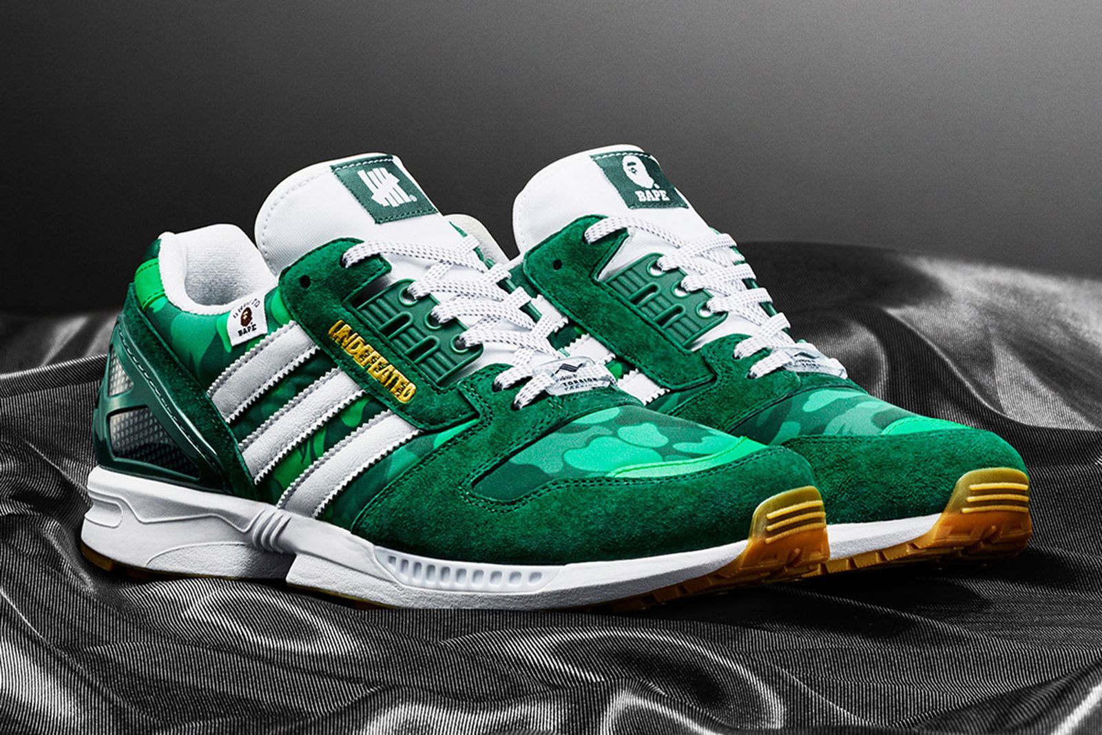 BAPE, UNDFTD & adidas Align for New ZX 8000 Colorways