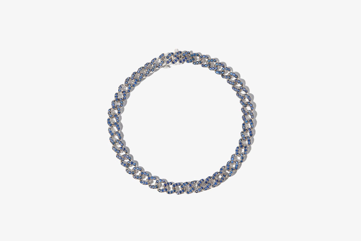 Mini Link Sapphire Necklace