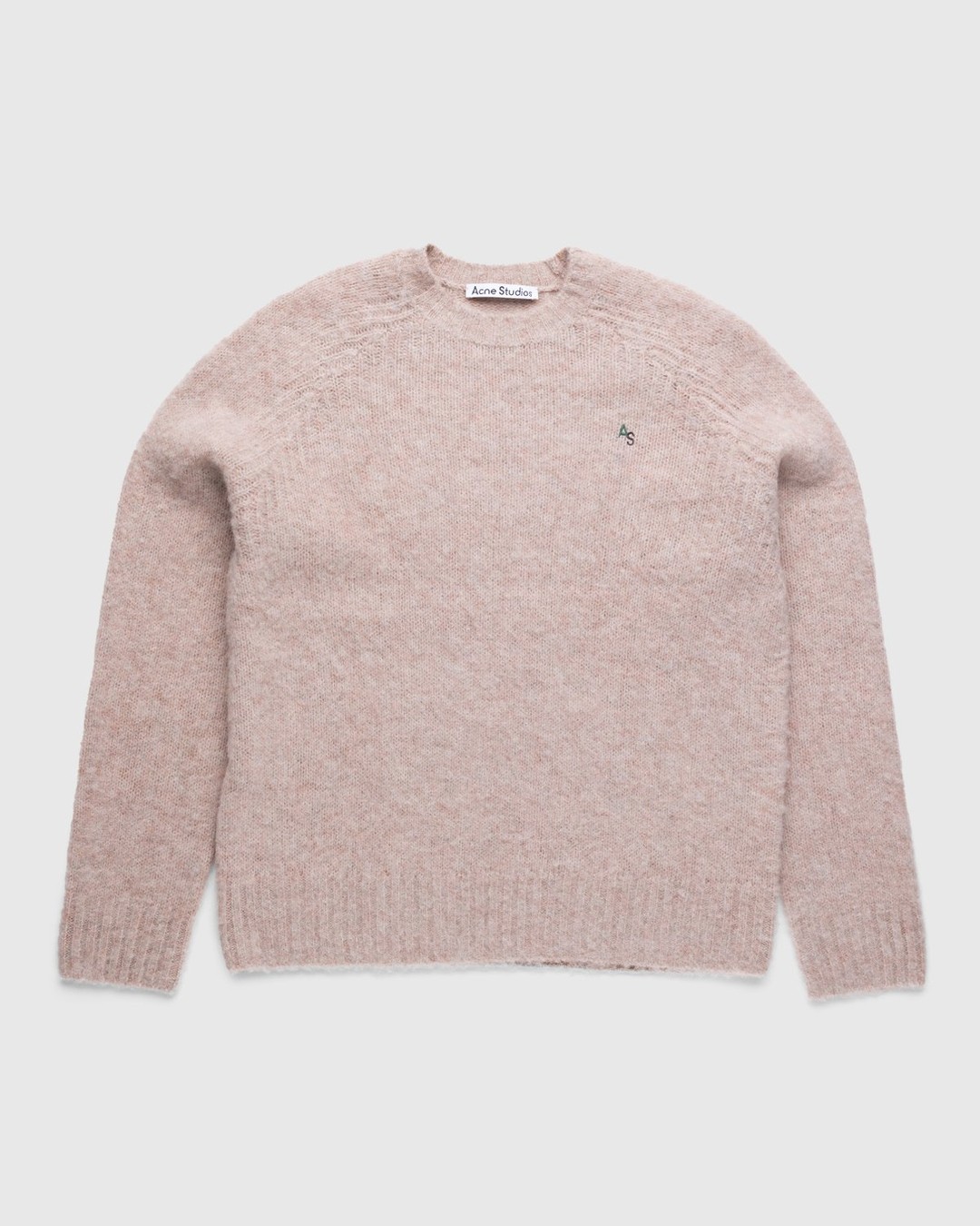Acne Studios – Knit Sweater Pastel Pink - Knitwear - Pink - Image 1