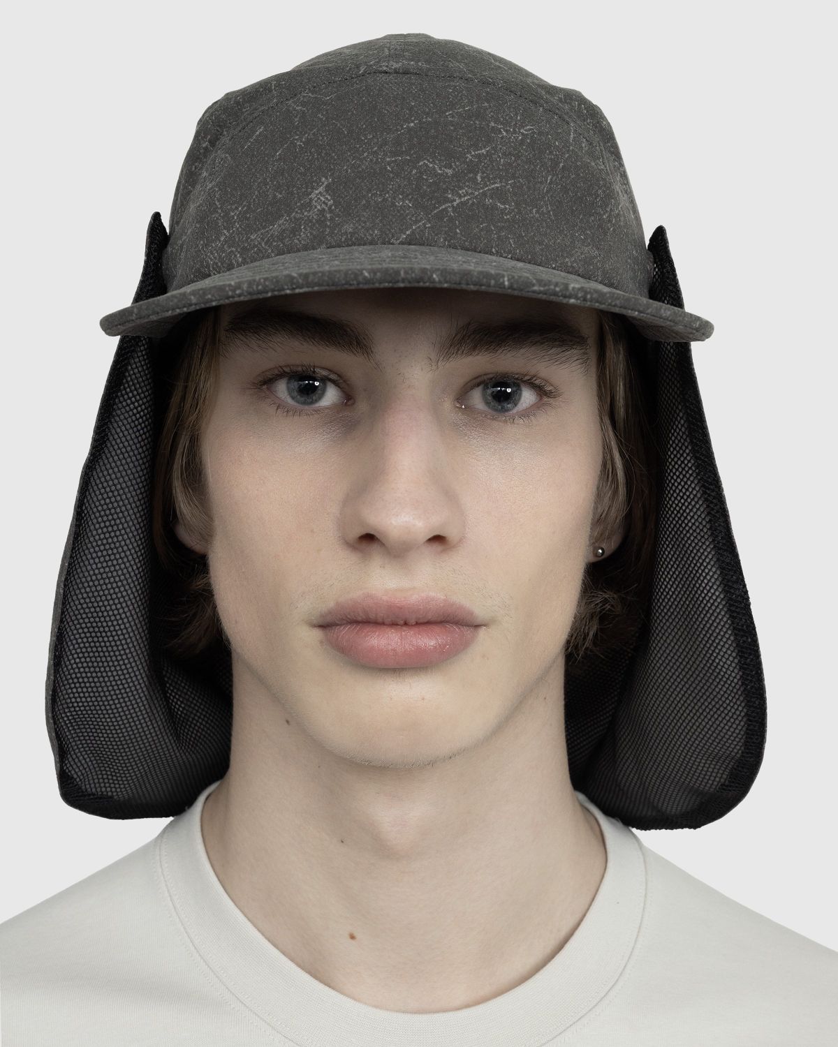 adidas Terrex x And Wander – AEROREADY Cap Shadow Olive - Hats - Grey - Image 5
