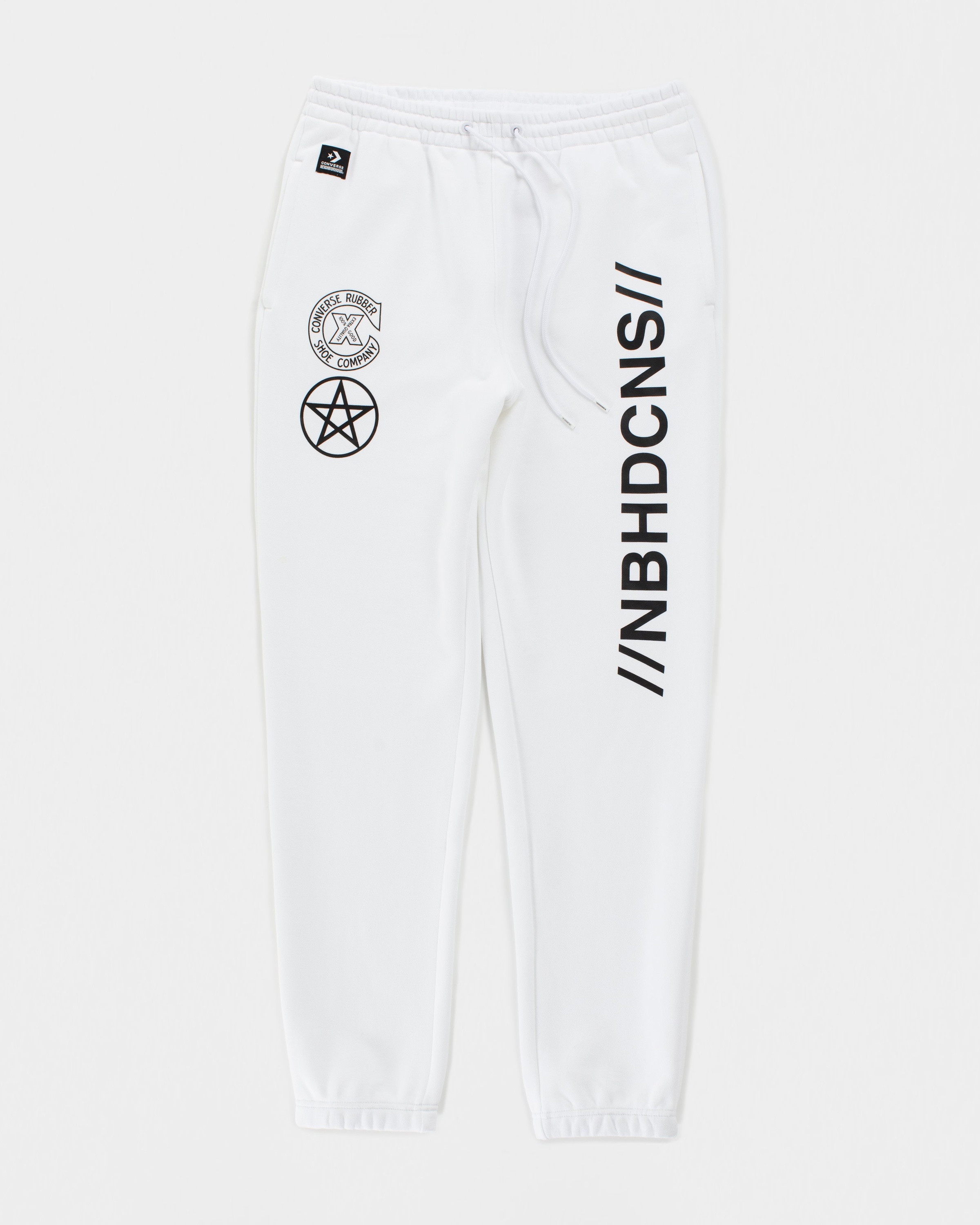 Converse x NBHD – White Sweatpants - Sweats - White - Image 1