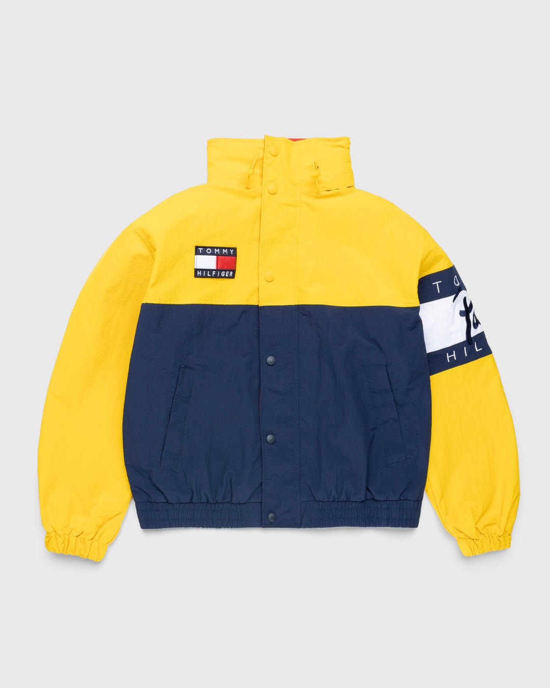 Yellow blue red tommy sales hilfiger jacket