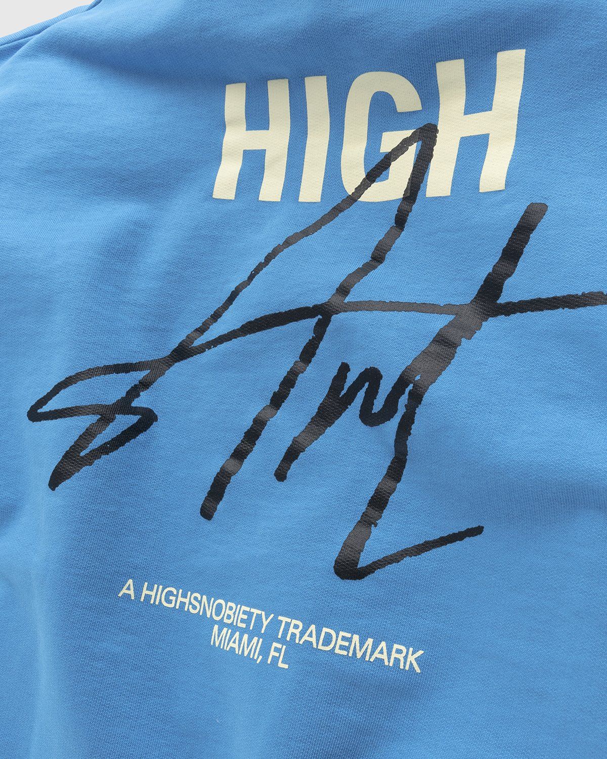 Highsnobiety – HIGHArt Hoodie Blue - Sweats - Blue - Image 5