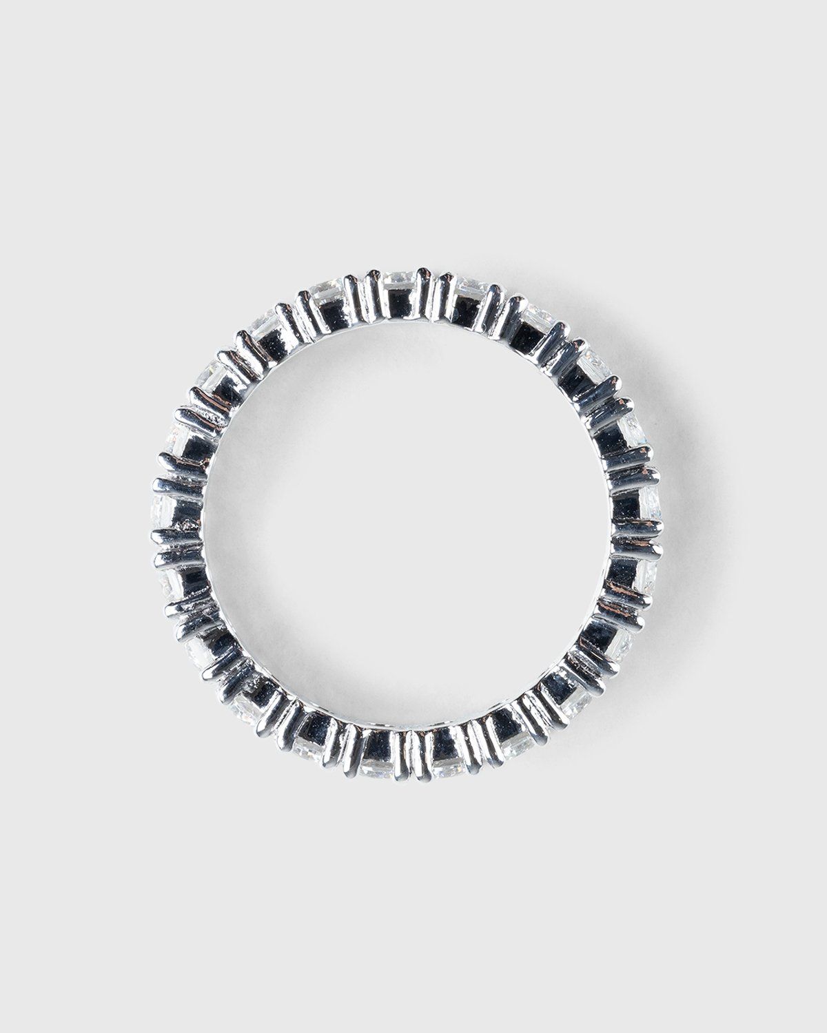 Hatton Labs – White Eternity Ring - Rings - White - Image 2