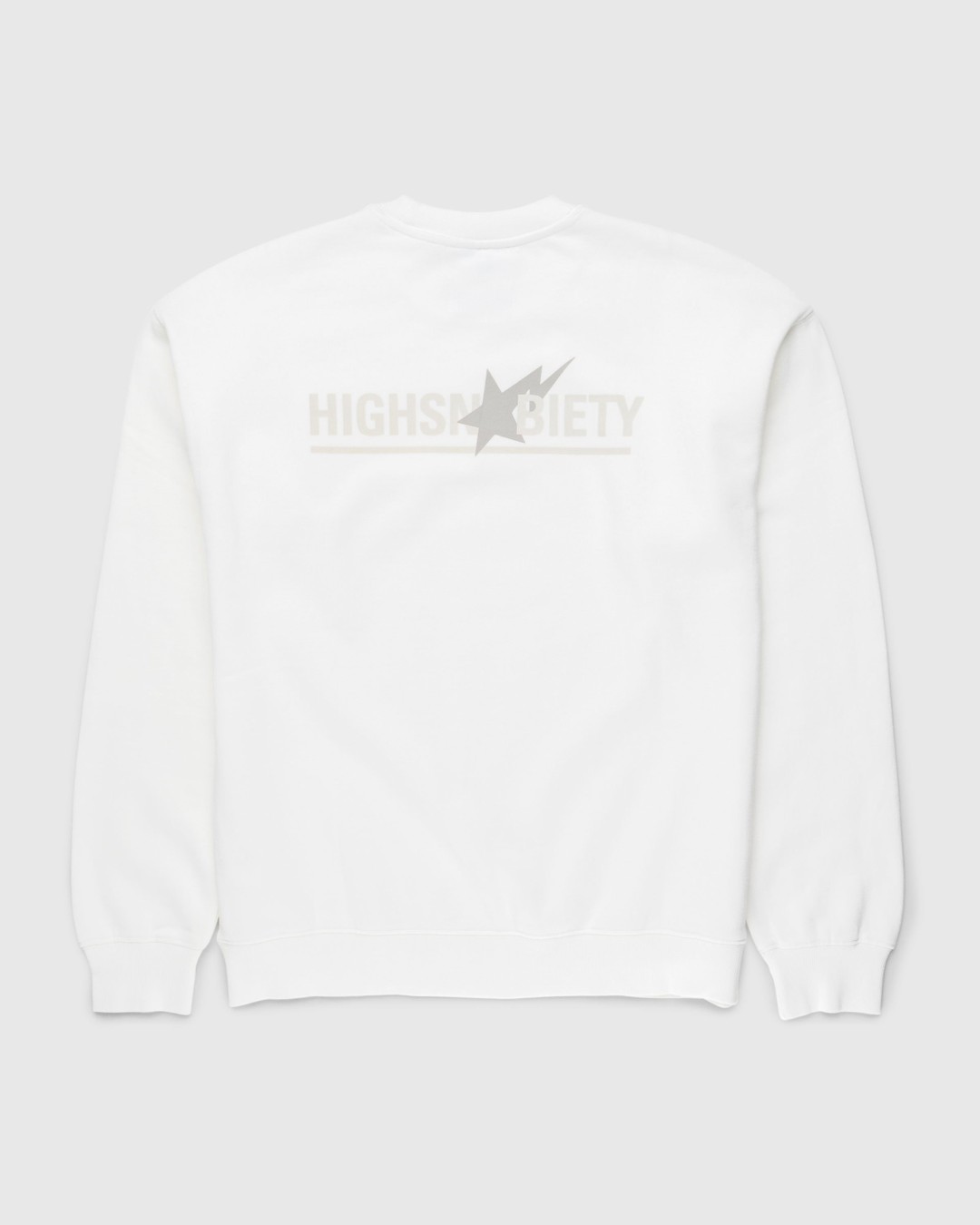 BAPE x Highsnobiety – Heavy Washed Crewneck Ivory - Sweats - Beige - Image 2