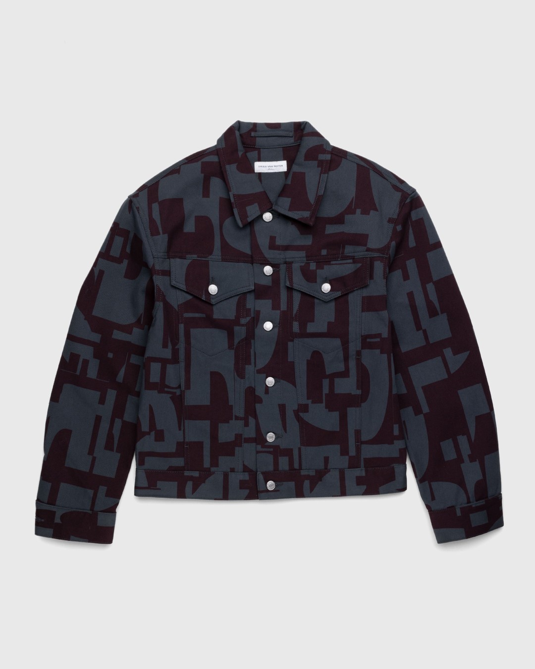 Dries van Noten – Vuskin Denim Jacket Multi - Outerwear - Black - Image 1