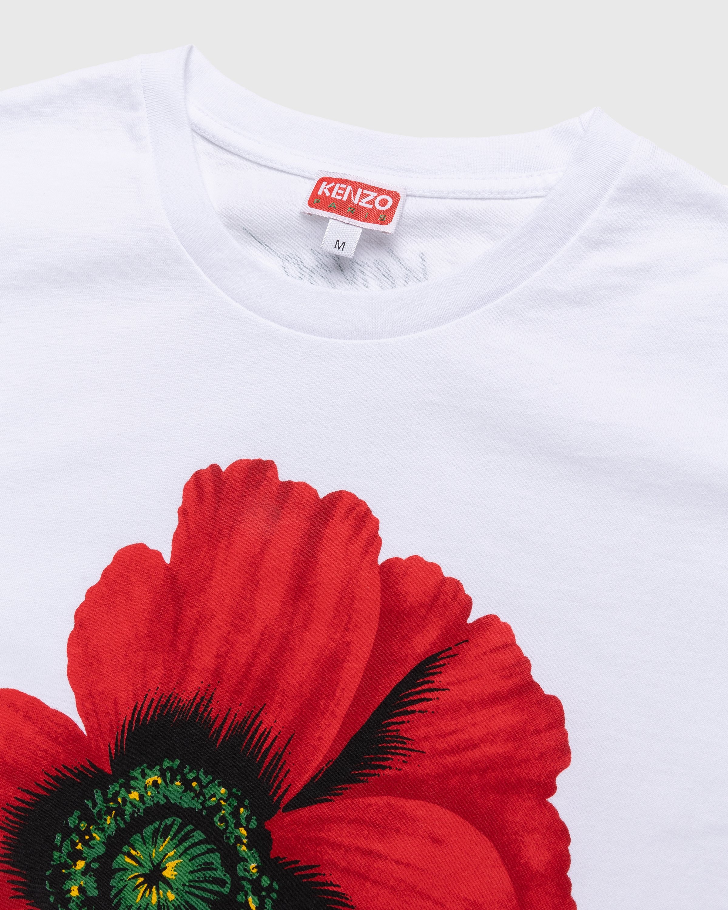 Kenzo – Poppy T-Shirt White - T-shirts - White - Image 4