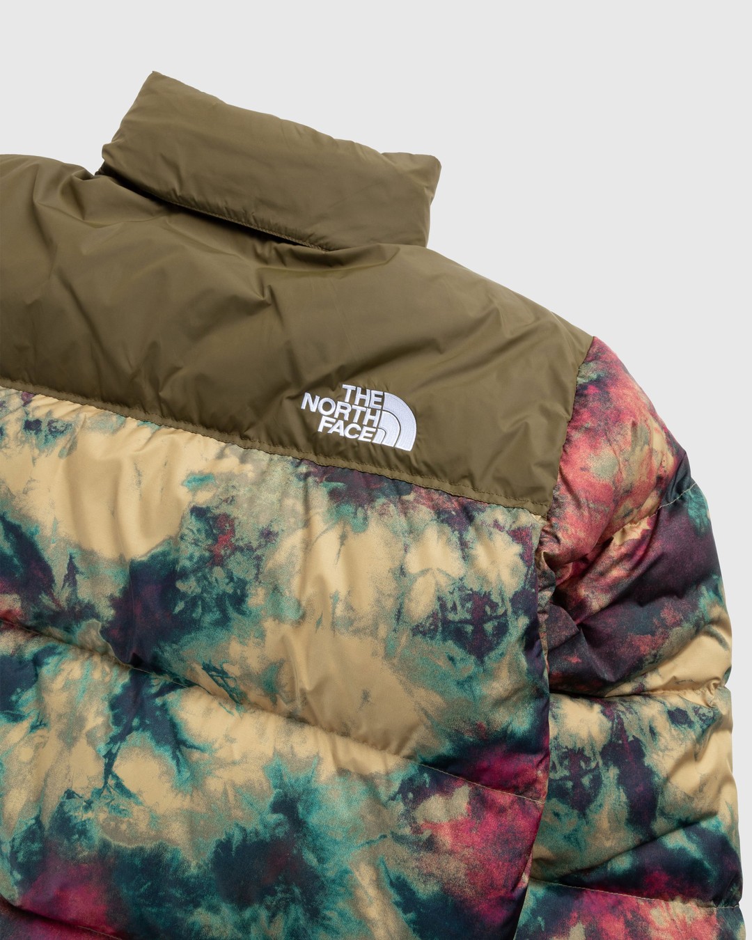 The North Face – Printed 1996 Retro Nuptse Jacket Antelope Tan/Ice Dye Print - Outerwear - Multi - Image 4
