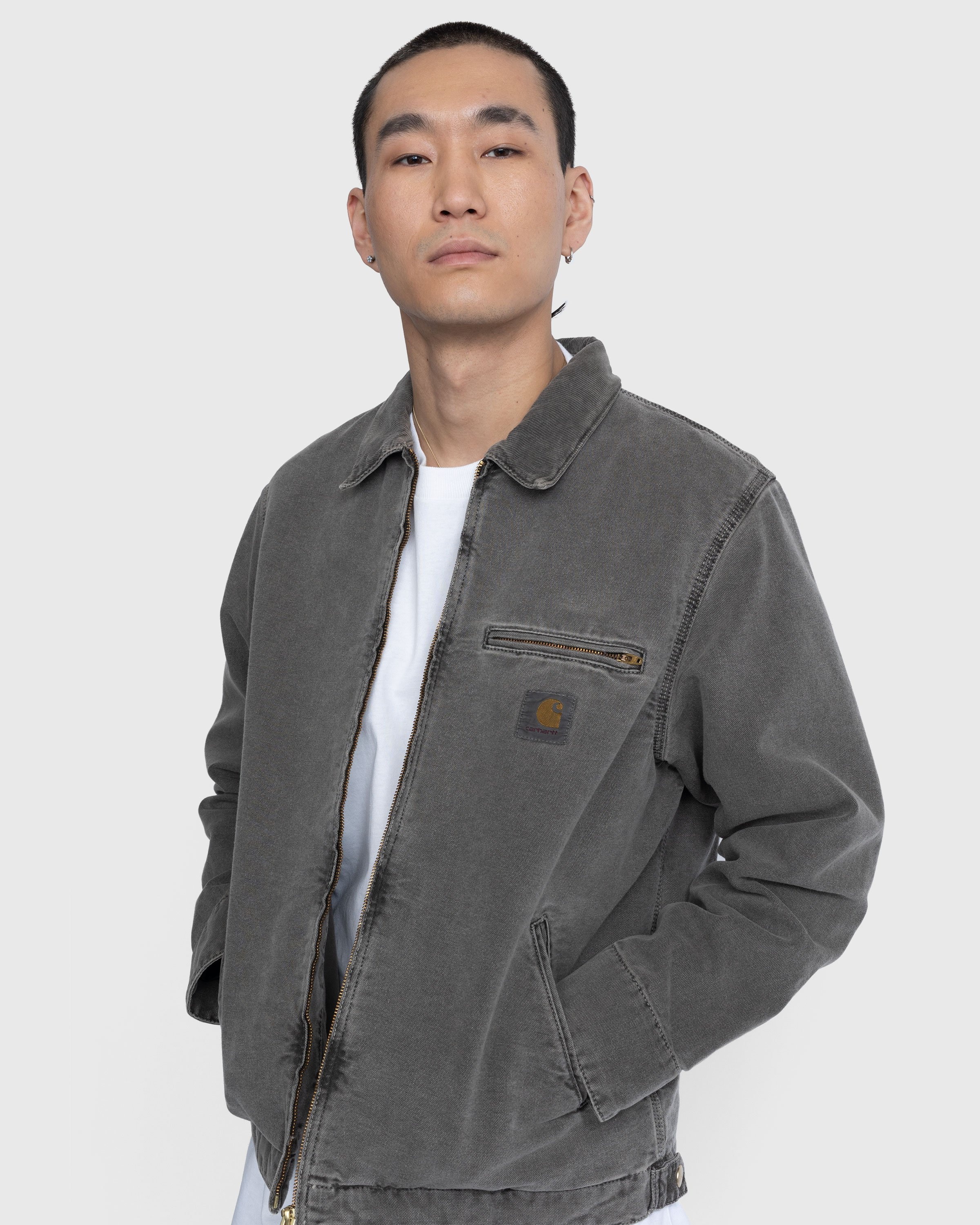Carhartt WIP Detroit Jacket Black Faded Highsnobiety Shop