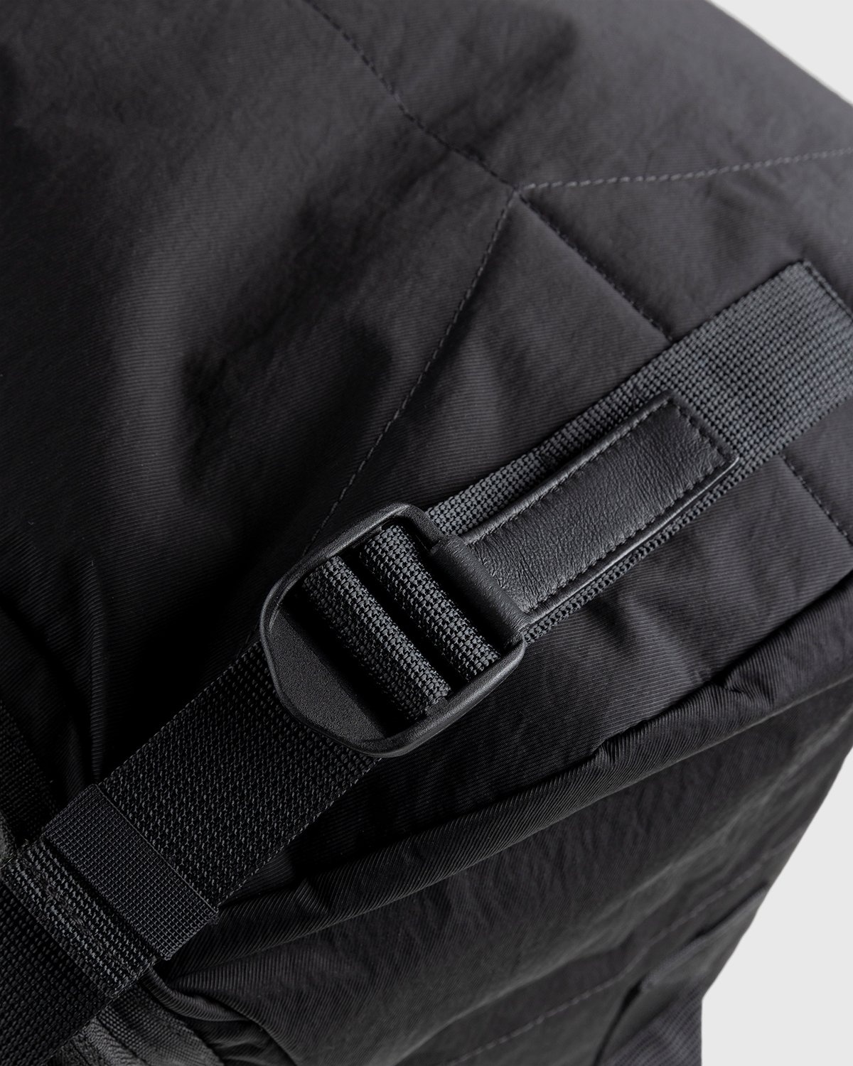 Stone Island – 91274 Nylon Twill Rucksack Black - Bags - Black - Image 9