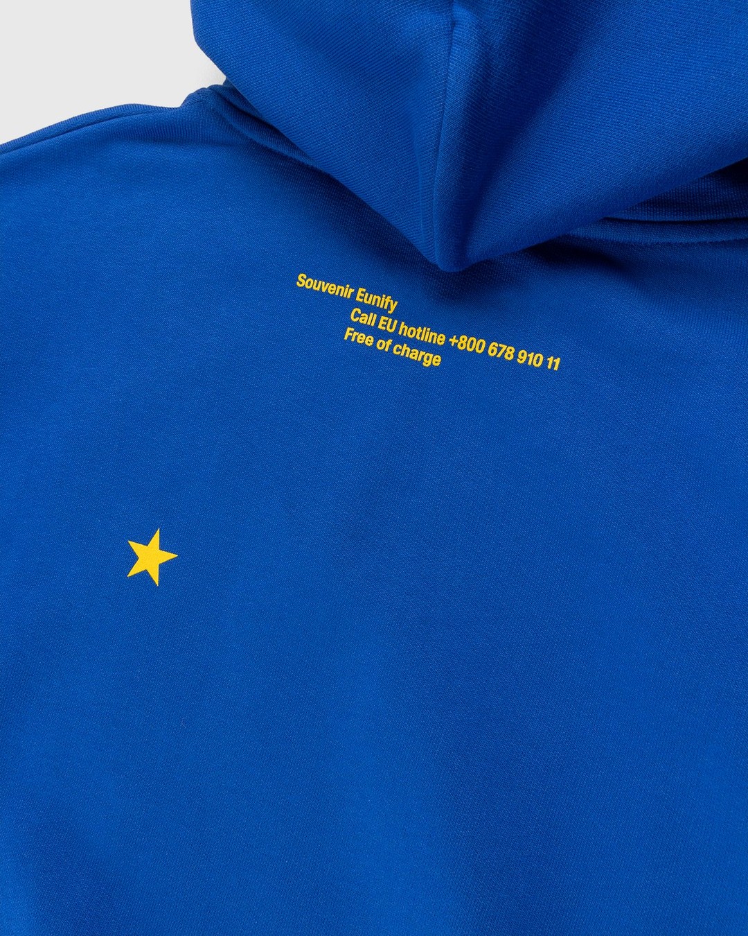 Souvenir – Eunify Classic Hoodie Blue | Highsnobiety Shop