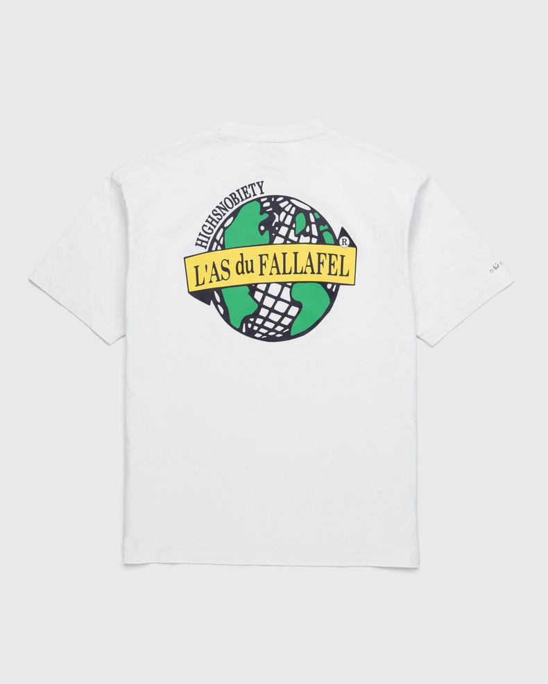 L'As du Fallafel x Highsnobiety – Short Sleeve T-Shirt White