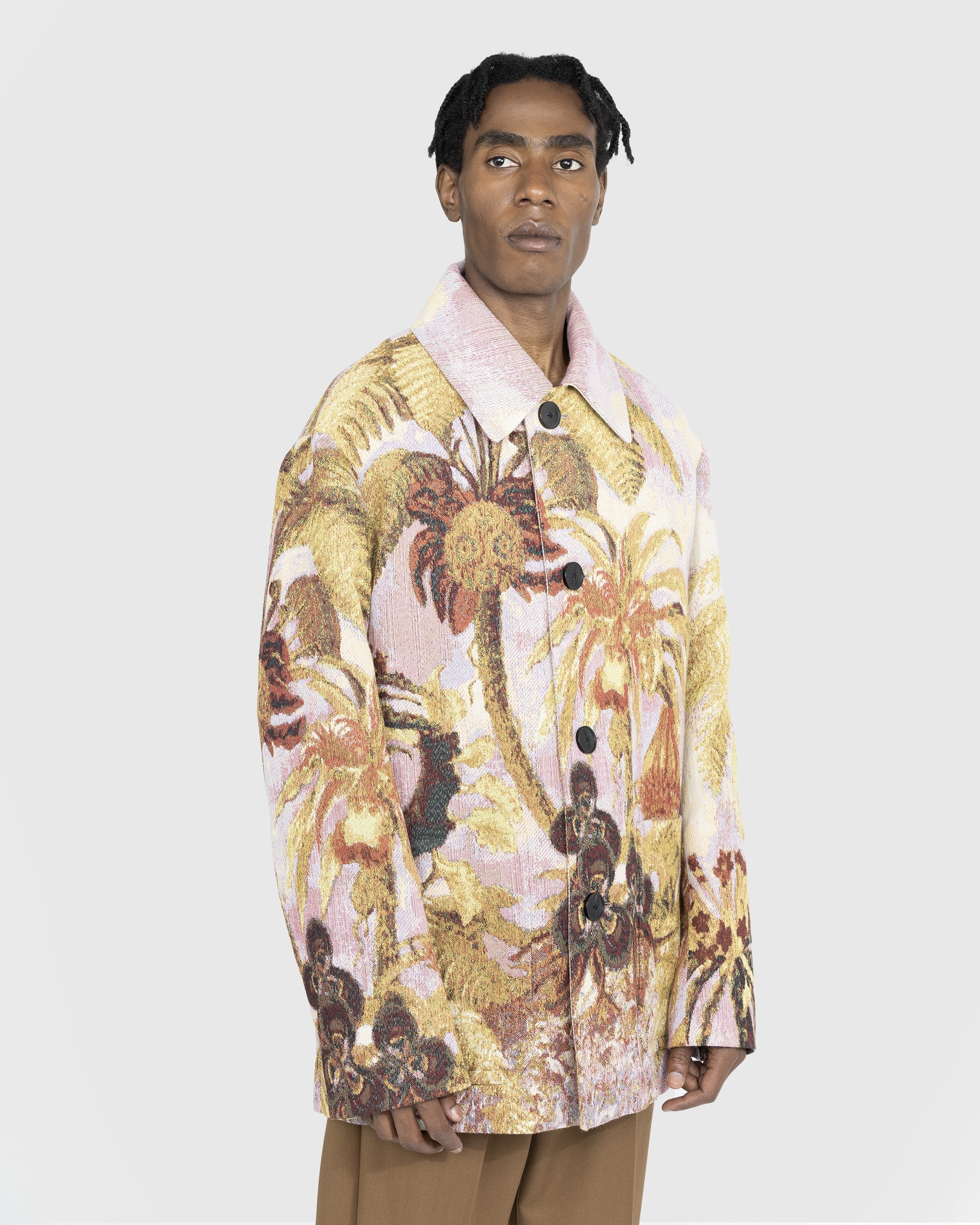 Dries van Noten – Ronnor Coat Pink - Outerwear - Pink - Image 2
