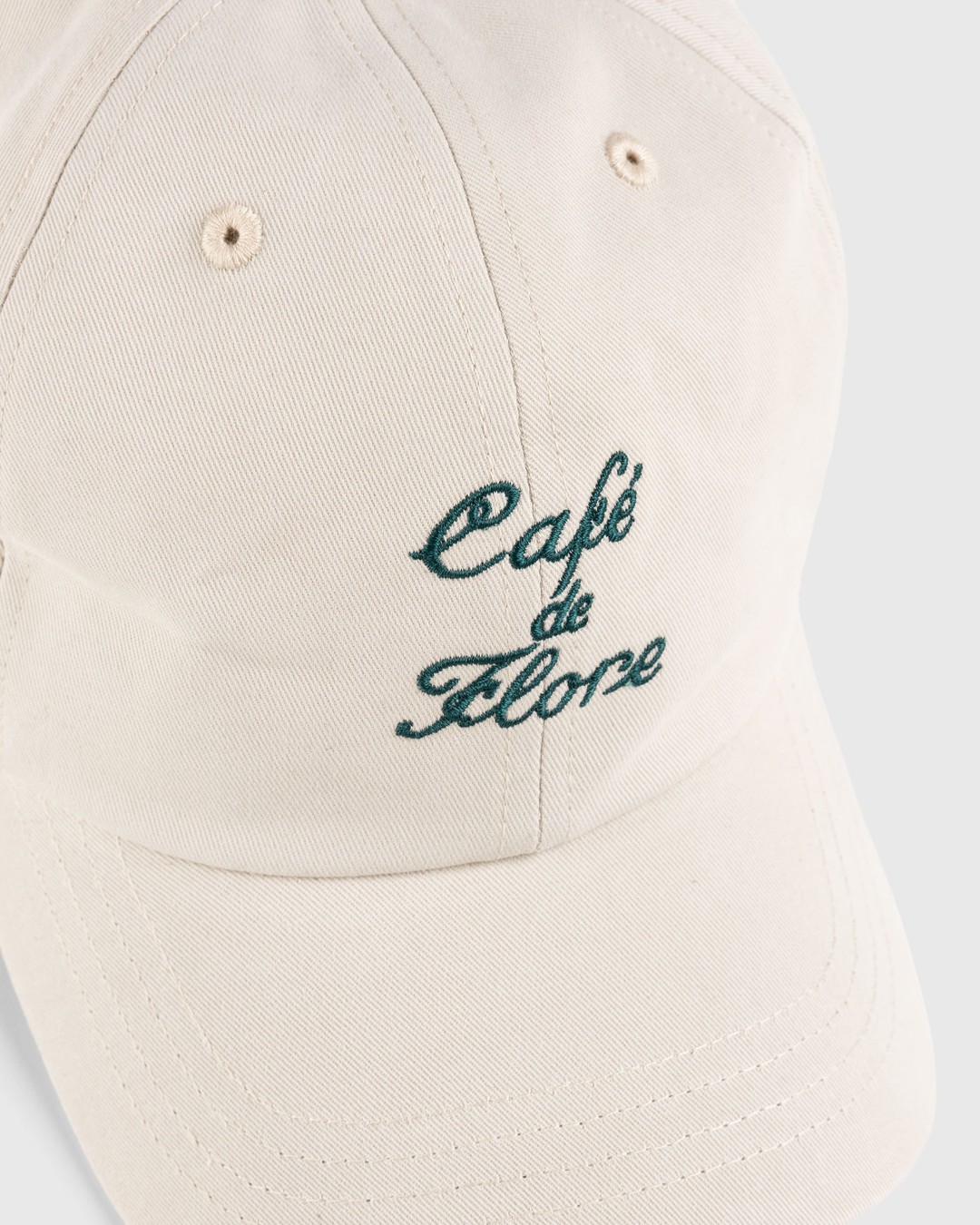 Café de Flore x Highsnobiety – Cap Eggshell - Hats - Beige - Image 4
