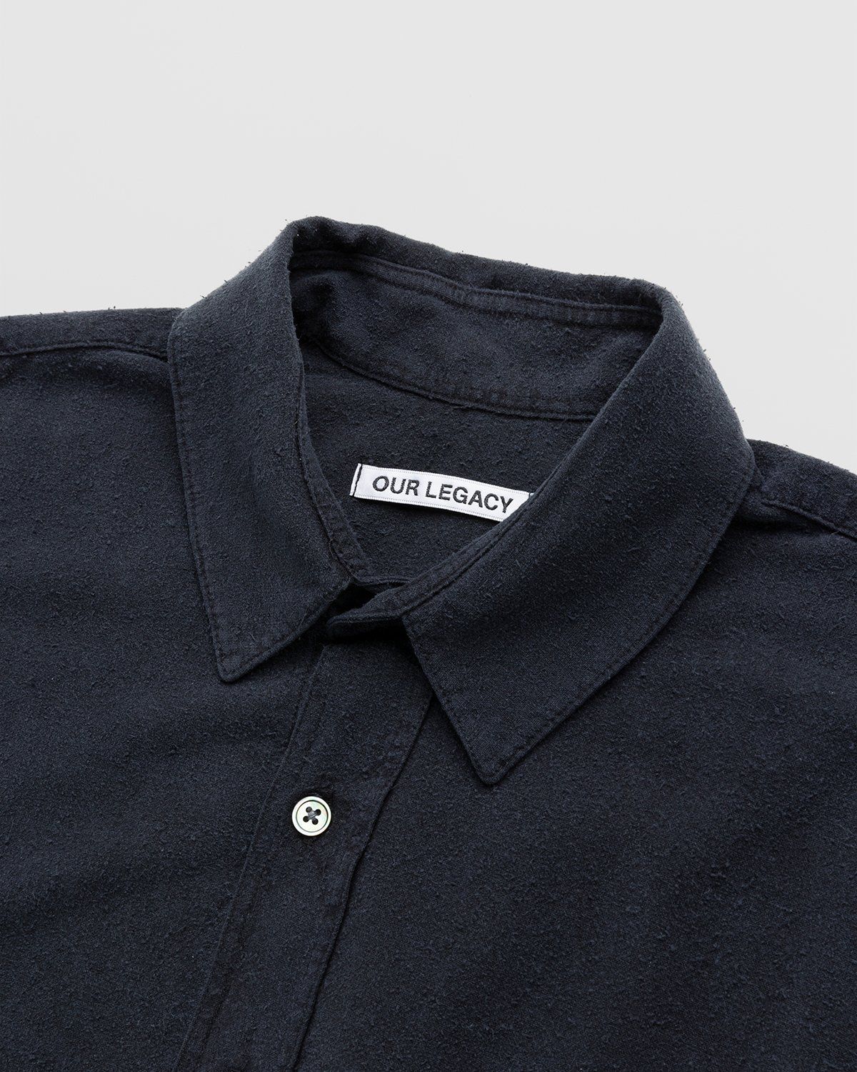 Our Legacy – Classic Shirt Black Silk - Longsleeve Shirts - Black - Image 3