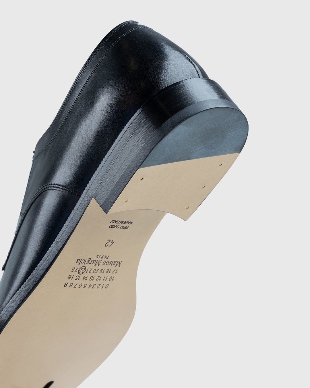 Maison Margiela – Tabi Lace-up Shoes Black - Shoes - Black - Image 6