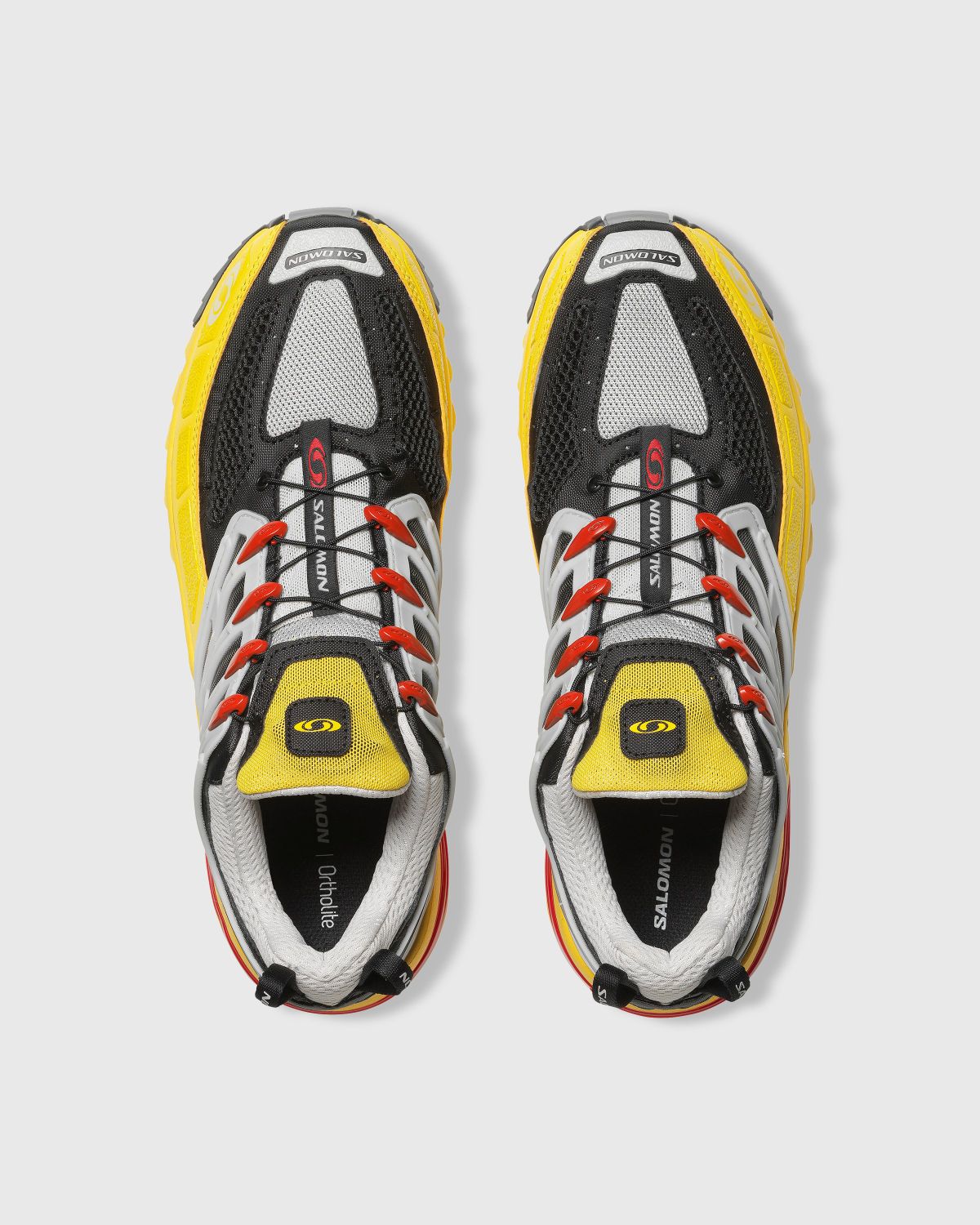 Salomon – ACS PRO Black/Lemon/High Risk Red - Sneakers - Multi - Image 4