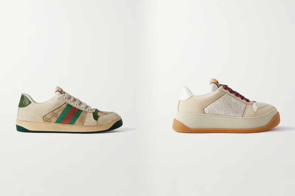 inflated sneaker trend