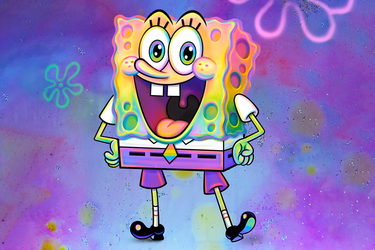 spongebob for pride