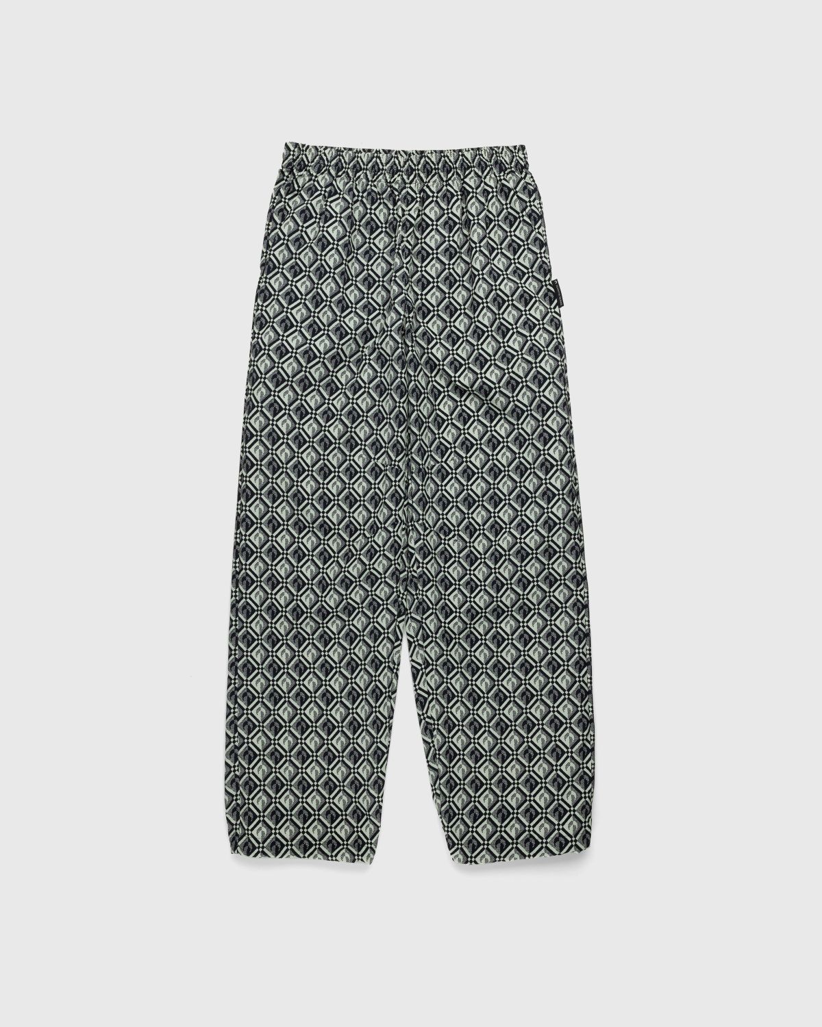 Marine Serre – Moon Diamant Track Pants Black - Pants - Black - Image 1