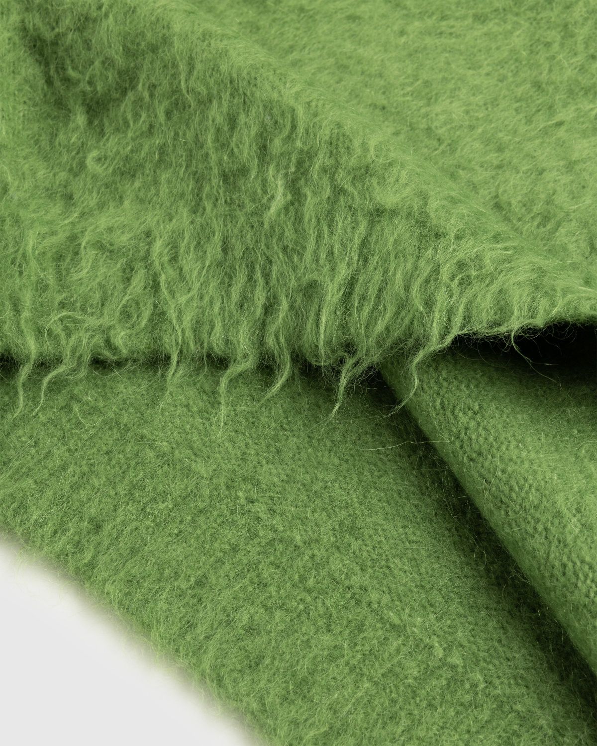 Acne Studios – Hair Crewneck Sweater Pear Green - Knitwear - Green - Image 5